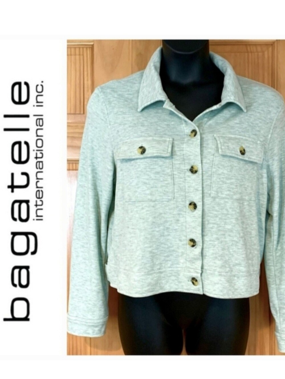 Bagatelle Sage Green Shacket